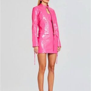 Retrofete Vibrant Pink Women's Blazer